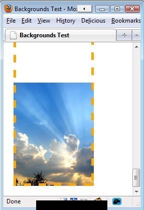 Part of the image has been cut off because it begins outside of the element.